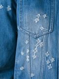 distressed effect denim jacket 