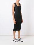 ribbed fitted dress