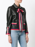 embellished bow tie jacket 