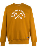 logo print sweatshirt