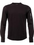 zipped longsleeved T-shirt