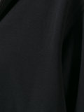 cut-out zipped hoodie