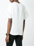 structured sleeve T-shirt