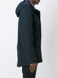 hooded padded coat