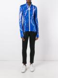 zipped fitted jacket