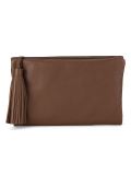 leather clutch