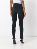 skinny drawstring jeans 