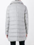 snap fastening mid coat