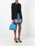 small logo plaque tote