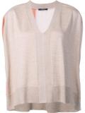 slit sleeve knitted top