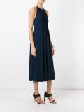 halterneck wide-legged playsuit