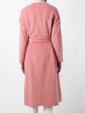 belted midi coat 