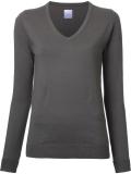 'City' v-neck jumper