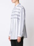 contrast stripe shirt