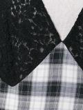checked dress
