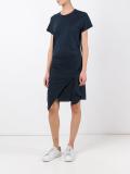 asymmetric T-shirt dress