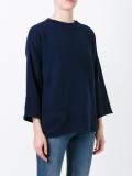 wide sleeve knitted jumper