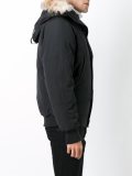 hooded short coat