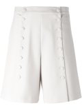 A-line buttoned shorts 