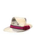 pompom detail hat