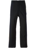 stripe side loose fit trousers
