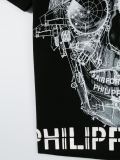 'Cyber Skull' polo shirt
