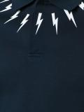 Lightning bolt polo shirt