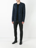  leopard pattern cardigan 