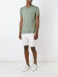 chest logo V-neck T-shirt