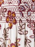 floral print maxi skirt