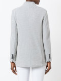 slim-fitting single breasted blazer