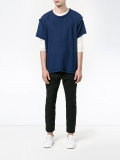 exposed stitch t-shirt