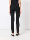 logo pins skinny trousers 