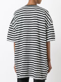 striped oversized T-shirt