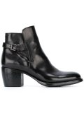 buckled ankle boots