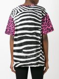 printed patchwork T-shirt