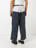 striped cropped pants 