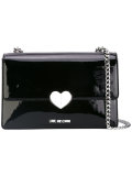 logo heart shoulder bag