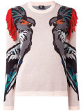 macaw pattern jumper