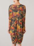 printed beach dress