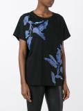 plant print T-shirt
