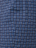 woven print cropped trousers