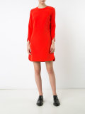 round-hem shift dress