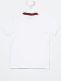 Web trim polo shirt