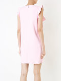 ruffled mini dress