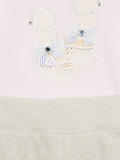 sandal print tracksuit set