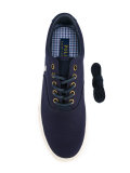 logo lace-up sneakers