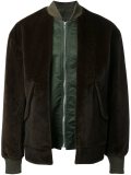 faux fur bomber jacket