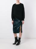 sequin pencil skirt 
