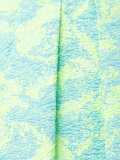 cloqué flared mini skirt